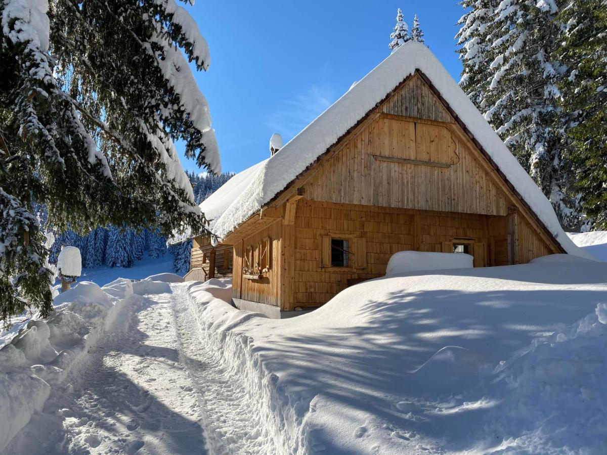 Chalet Ivi Villa Zgornje Gorje Bagian luar foto